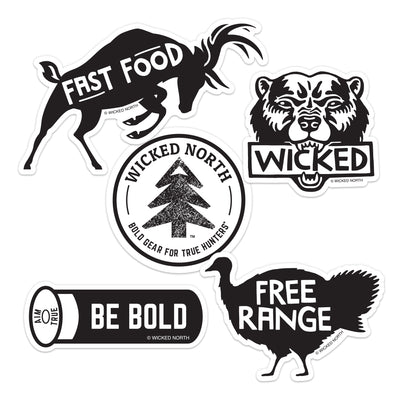 Wicked Wilderness™ Sticker Pack