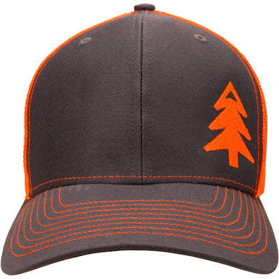 Charcoal with Blaze Mesh and Blaze Tree (Richardson 112) Hat
