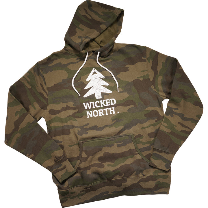 Forest Camo Lightweight Hoodie – Wicked North Gear