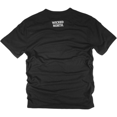 Just the Tree Wicked North Black Short Sleeve T-Shirt
